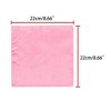 INSPIRE CHIC Men's Wedding Party Solid Color Self-Folded Pocket Squares - 3 of 4