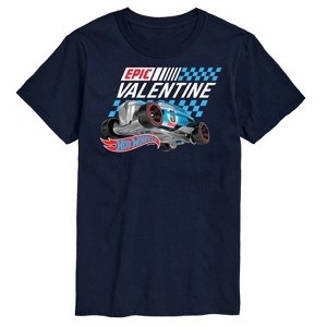 Men's - Hot Wheels - Valentine's Epic Short Sleeve Graphic T-Shirt - 1 of 4