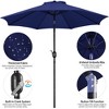 Yaheetech 9FT Outdoor Patio Umbrella with Crank and Push Button to Tilt - 4 of 4