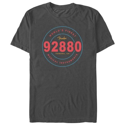 Men's Fender 92880 Corona, Ca Logo T-shirt : Target