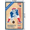 Trends International NFL New England Patriots - Retro Logo 14 Unframed Wall Poster Prints - 3 of 4