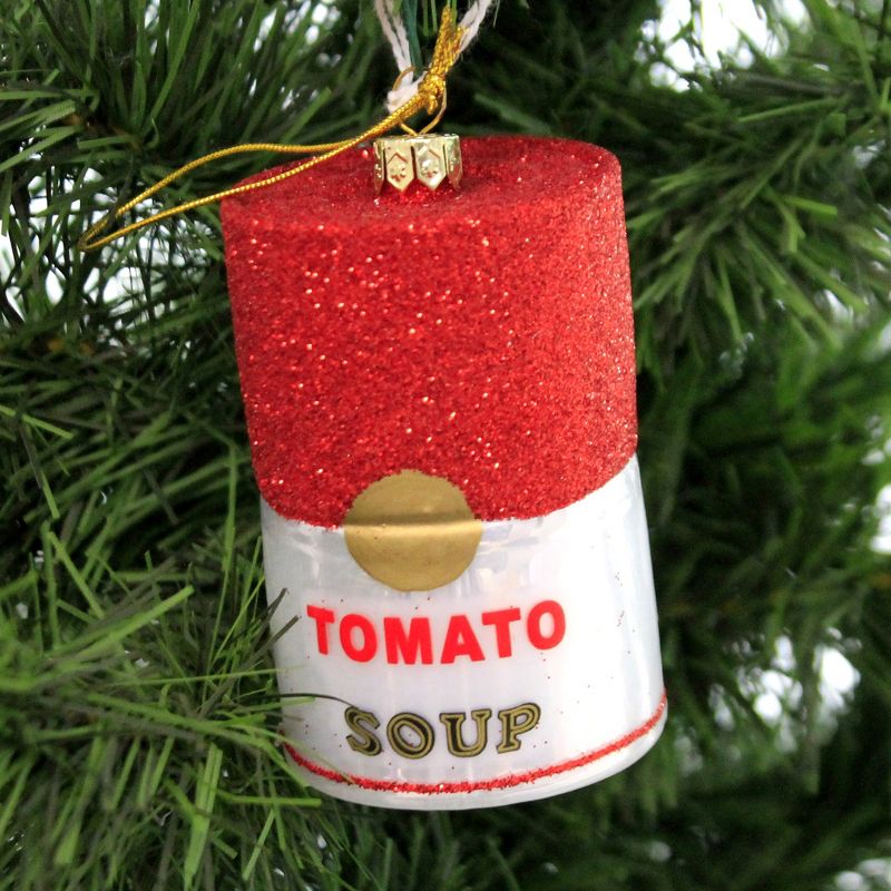 Cody Foster 3.25 In Tomato Soup Christmas Hot Or Cold Tree Ornaments, 2 of 4