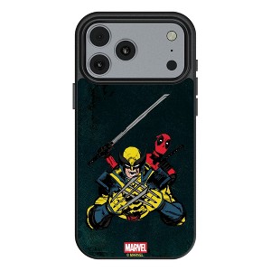 Marvel Deadpool Badge MagSafe Compatible Cell Phone Case for Apple iPhone 17 Series - 1 of 4