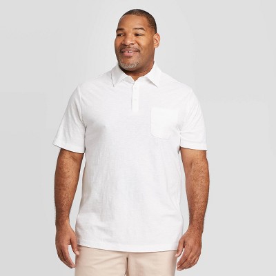 Men's Regular Fit Short Sleeve Collared Polo Shirt - Goodfellow & Co™