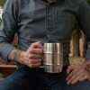 Stansport 16 OZ. Double Wall Camp Mug - Silver - 3 of 4