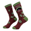 Crazy Dog T-Shirts Women's Christmas Cheer Meter Socks Funny Cute Xmas Holiday Season Lovers Footwear - 2 of 4