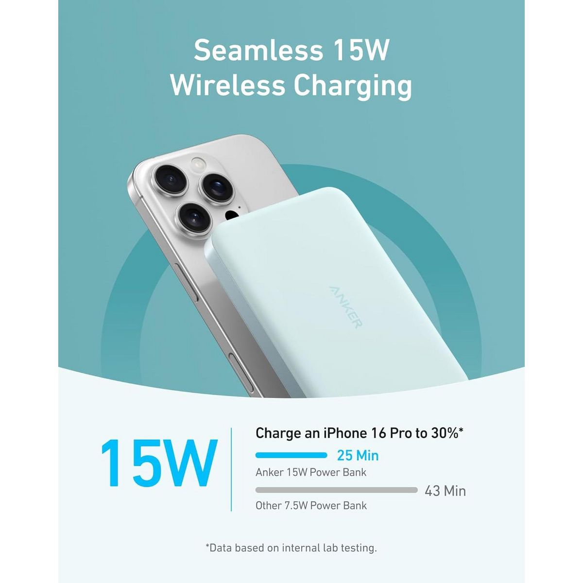 Anker MagGo Power Bank, Ultra-Slim 10,000mAh Magnetic Battery Pack - thumbnail 8