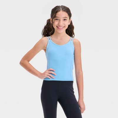 Girls' Everyday Soft Crop Tank Top - All In Motion™
