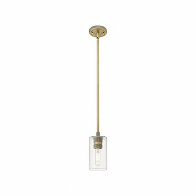 Crown Point - 1 Light Pendant In Industrial Style-8.38 Inches Tall and 3.88 Inches Wide