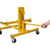 NAYSAYE Hydraulic Door Jack Dolly Heavy Duty Lift and Remover Stand with Swivel Castors for Easy Mobility, Yellow, 22.4"*31.5"*45.6" - 4 of 4