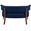 Jennifer Taylor Home Jared Roll Arm Tufted Bench Settee - 4 of 4