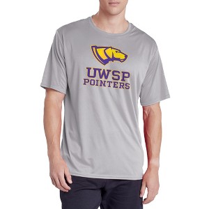 Men's University of Wisconsin Stevens Point Sport Active T-Shirt Primary Logo - 1 of 4