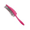 Bass Brushes BIO-FLEX Detangler Hair Brush Patented Pure Plant Handle Flexible Nylon Pins - 4 of 4