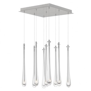 ET2 Lighting Stillo 9 - Light Pendant in  Satin Nickel - 1 of 4