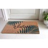 RugSmith Multi Machine Tufted Welcome Palm Leaves Doormat - 3 of 4