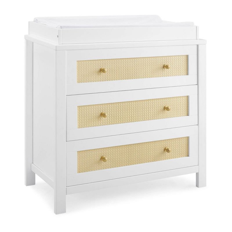 Simmons Kids' Theo 3 Drawer Dresser with Changing Top - Greenguard Gold Certified, 5 of 16
