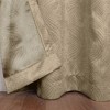 Modern Geometric Waves Room Darkening Semi-Blackout Curtains, Set of 2 by Blue Nile Mills - 3 of 4