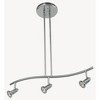 Access Lighting Cobra 3 - Light Pendant in  Brushed Steel - 2 of 2