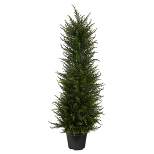 2.5' Indoor/Outdoor Cypress Artificial Tree - Nearly Natural