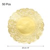 Unique Bargains Paper Disposable Tear-resistant Decorative Doilies - 2 of 4