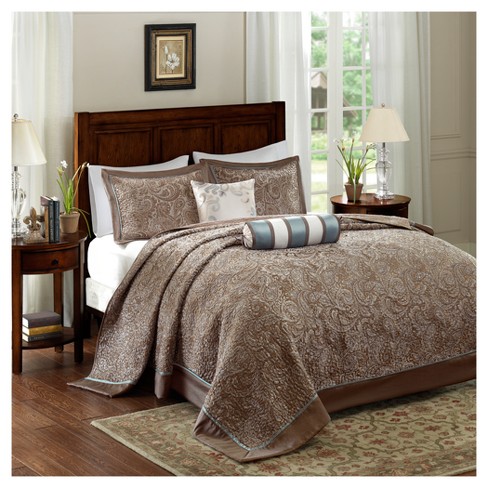 5pc Charlotte Jacquard Bedspread Set : Target