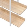 5 Tier Bookshelf, Wood Tall Book Shelf Unit With Anti Dumping Device Industrial Bookshelves Organizer, Vintage Etagere Bookcase For Office, Bedroom - 3 of 4