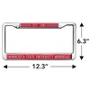 Minnesota State Moorhead School Logo Full Size Standard License Plate Metal Frame - 4 of 4