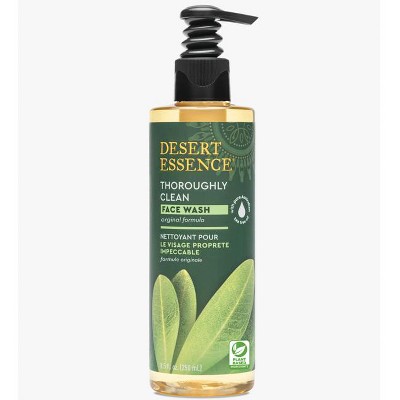 Desert Essence Thoroughly Clean Face Wash-Original 8.5 oz
