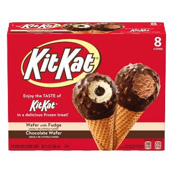 Kit-Kat Ice Cream Cone - 8ct/36.8 fl oz
