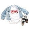 The Juniper Shop Pink Sweet Heart Toddler Short Sleeve Tee - 2 of 2