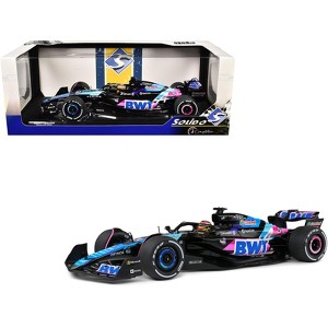 Alpine A524 #31 Esteban Ocon "BWT" Formula One F1 Miami GP (2024) "Competition" Series 1/18 Diecast Model Car by Solido - 1 of 4