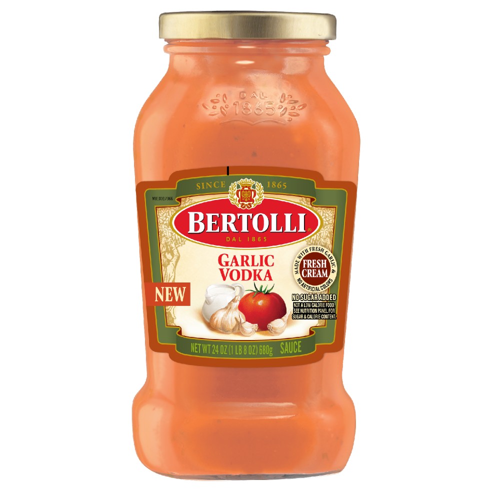 Bertolli Garlic Vodka Pasta Sauce - 24oz