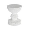 Modern Decorative Garden Stool Heavy Duty Patio Terrazzo Side Table Plant Table - 2 of 4