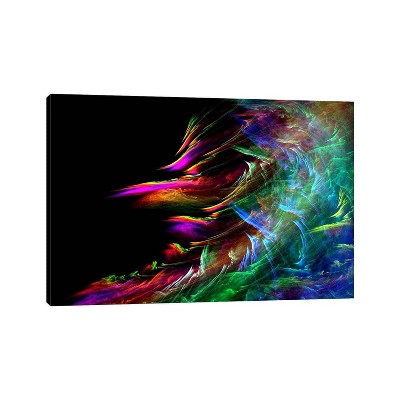 iCanvas Fire Waive by Unknown Artist Canvas Print Wall Art