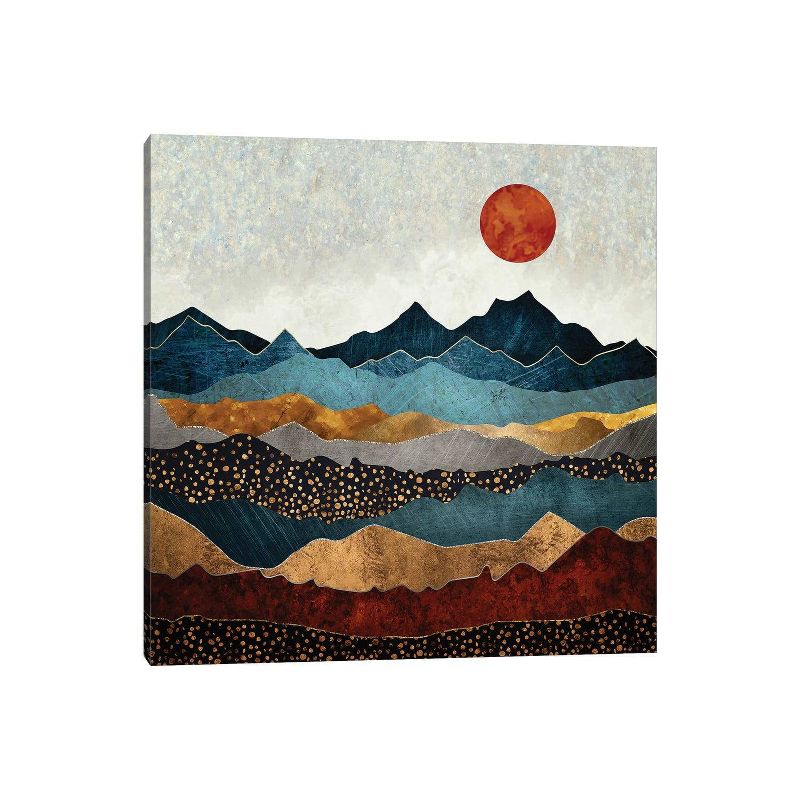Amber Dusk by SpaceFrog Designs Unframed Wall Canvas - iCanvas, 1 of 5