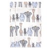 Hudson Baby Infant Boy Cotton Flannel Burp Cloths 7pk, Royal Safari, One Size - 2 of 2
