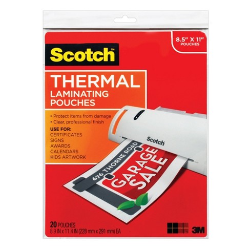 BESTEASY Thermal Laminating Pouches 100 Pack, 8.9 x 11.4-Inches, 5 Mil Thick