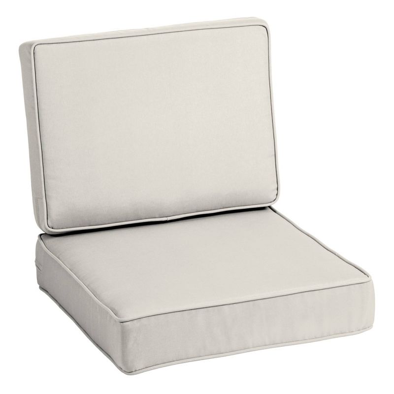 Arden 42" x 24" ProFoam Outdoor Deep Seat Cushion Set, 1 of 10