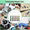 Itopfox Magnetic Screwdriver Set with Non-Slip Handle - 6 Piece Phillips & Flathead for Electronics, Watch, Jewelry, PC Repair - Color Coated Tips - 2 of 4