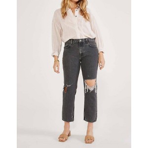 Women's Rhea Midrise Straight Crop Jean - ETICA - 1 of 4