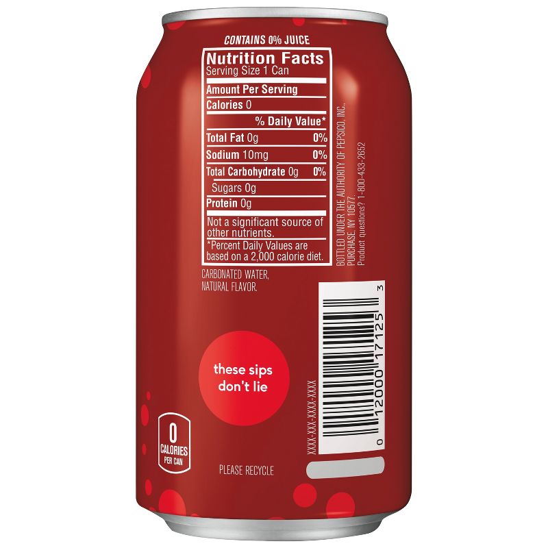 bubly Cherry Sparkling Water - 8pk/12 fl oz Cans, 6 of 8