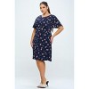 WEST K Womens Elli Plus Size High-Waist Mini Dress - 2 of 4