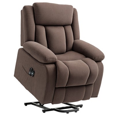 HOMCOM Power Lift Recliner Chair with Massage and Heat, Electric Lift Chair for Elderly