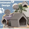Decksplore Cat Bed for Outdoor Indoor Weatherproof Cat Shelters for Small Outdoor Shelter - 3 of 4