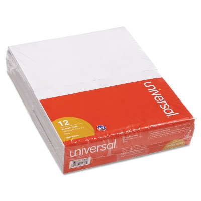 UNIVERSAL Scratch Pads Unruled 5 x 8 White 12 100 Sheet Pads/Pack 35615