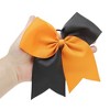 Unique Bargains Women's Fashion Two-Color Bow Hair Elastics 1 Pc - 4 of 4