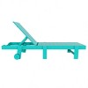 WestinTrends Ashore Modern Poly Reclining Chaise Lounge With Wheels - 3 of 3
