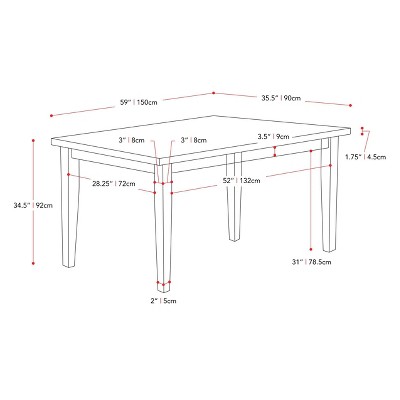 Contemporary Washed Gray Wood Counter Height Dining Table