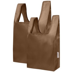 Wrapables JoliBag Nylon Reusable Grocery Bag, 2 Pack - 1 of 4