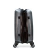 Olympia USA Aerolite Expandable Hardside Checked Carry On Spinner Suitcase - Gray - 4 of 4